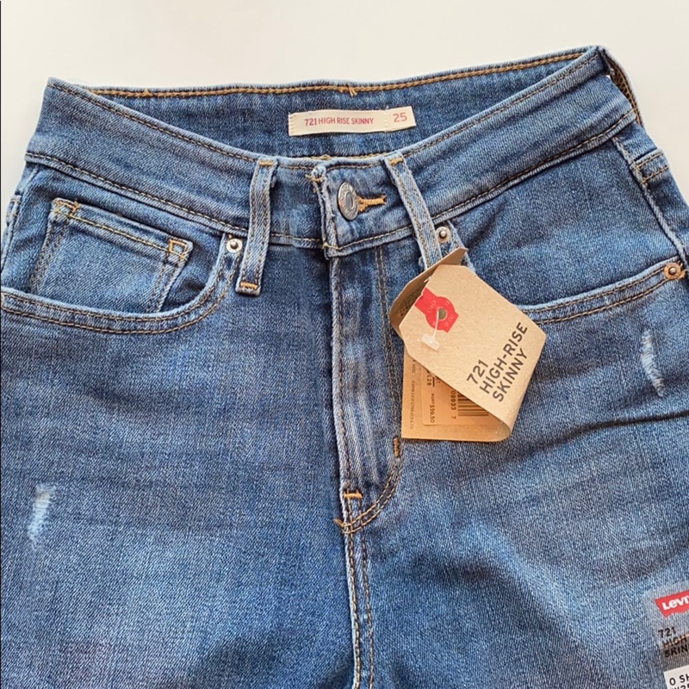 NEW LEVIS 721 HIGH RISE SKINNY